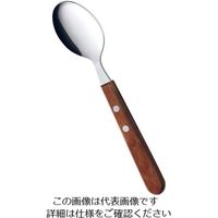 高桑金属 強化木カトラリー デザートスプーン 508525 63-7180-98 1個（直送品）