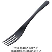 アズワン アルミ デザートフォーク アルマイト ブラック加工（1個箱） 1個 63-7181-10（直送品）
