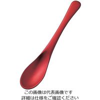 アズワン アルミ ティースプーン アルマイト レッド加工（1個箱） 1個 63-7181-18（直送品）