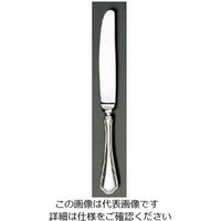 江部松商事 EBM 18ー8 シェルブール(銀メッキ付)テーブルナイフ(H・H)ノコ刃付 63-7177-61 1個（直送品）