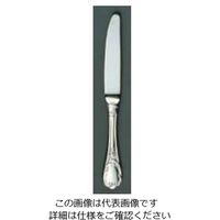 江部松商事 EBM 18ー8 ブローニュ(銀メッキ付)デザートナイフ H.Hノコ刃付 63-7177-20 1個（直送品）