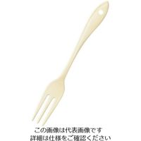 ワダコーポレーション ホーローカトラリー リーフ（アイボリー）ヒメフォーク 1個 63-7180-41（直送品）