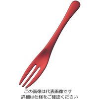 アズワン アルミ ケーキフォーク アルマイト レッド加工（1個箱） 1個 63-7181-24（直送品）
