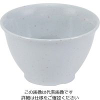 江部松商事 メラミン カラー湯呑 弥生グレー SFー61ーS3 63-7185-91 1個（直送品）
