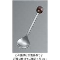 江部松商事 木柄 玉付 スプーン 63-7187-14 1個（直送品）