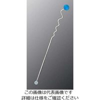 星三製作所 18ー8 カプリ マドラー 銀 ブルー Mー95 63-7187-28 1個（直送品）