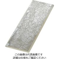 アズワン ライクガラス スリムレクタングルプレート L 銀箔 1202398 1個 63-7190-98（直送品）