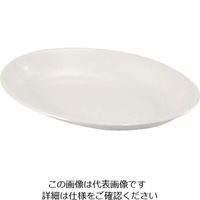 江部松商事 メラミン ベーカー皿 大 パールアイボリー MTー195MUI 63-7191-69 1個（直送品）