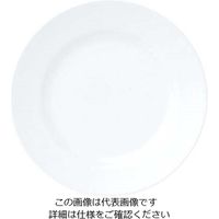 江部松商事 おぎそチャイナ ディナー皿 28cm 3201 ホワイト 63-7193-78 1個（直送品）