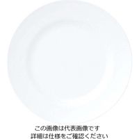 江部松商事 おぎそチャイナ ディナー皿 26cm 3202 ホワイト 63-7193-79 1個（直送品）