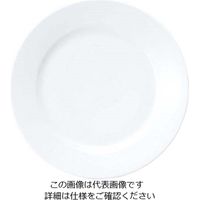 江部松商事 おぎそチャイナ ミート皿 24cm 3203 ホワイト 63-7193-80 1個（直送品）