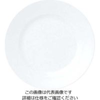 江部松商事 おぎそチャイナ ミート皿 23cm 3204 ホワイト 63-7193-81 1個（直送品）