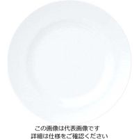 江部松商事 おぎそチャイナ デザート皿 21cm 3205 ホワイト 63-7193-82 1個（直送品）
