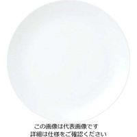 江部松商事 おぎそチャイナ ミート皿 24cm 3281 ホワイト 63-7193-87 1個（直送品）