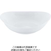 江部松商事 磁器 中華・洋食兼用食器 白オーバルボール 24cm 63-7195-06 1個（直送品）