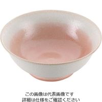 江部松商事（EBEMATSU） 磁器 中華食器 釉彩ピンク 高台丼