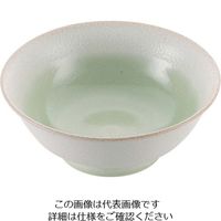 江部松商事 磁器 中華食器 釉彩若草 高台丼 6.8寸 63-7195-13 1個（直送品）