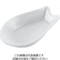江部松商事 磁器 白 レンゲ受台 63-7195-37 1個（直送品）