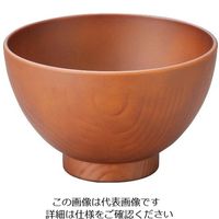 江部松商事 耐熱4寸桃山汁椀 総ブラウン 1001058 63-7198-24 1個（直送品）
