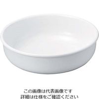 若泉漆器 ニューホワイト 玉渕丸深鉢 31cm 63-7200-03 1個（直送品）
