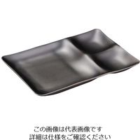 江部松商事 ツーセットプレート 総ダークブラウン 12020919 63-7200-77 1個（直送品）