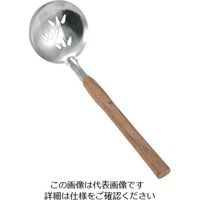 江部松商事 EBM ウォールナット柄 卓上お玉 穴明 63-7203-80 1個（直送品）