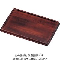 江部松商事 木製 カスタートレイ ETー17B(茶) 63-7209-92 1個（直送品）
