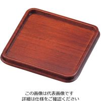 江部松商事 木製 カスタートレイ ETー15B(茶) 63-7209-98 1個（直送品）