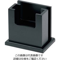 江部松商事 木製 ナフキン&メニュー立 MNー035 黒 63-7211-64 1個（直送品）