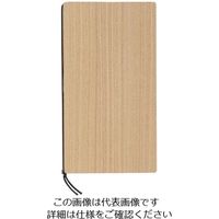 えいむ 木製合板メニューブック タモ WBー904 63-7212-59 1個（直送品）