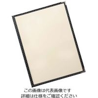 えいむ PP布地クリアテーピングメニューブック 黒 PTAー442 63-7212-66 1個（直送品）