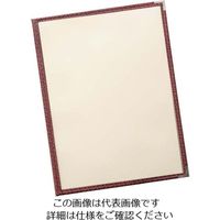 えいむ PP布地クリアテーピングメニューブック 赤 PTAー442 63-7212-67 1個（直送品）