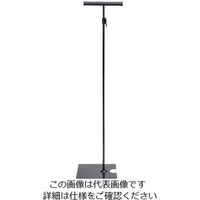 友屋 レール式フロアスタンド 両面 ブラック 33843BLK 63-7216-33 1個（直送品）