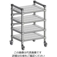 アズワン アルマンワゴン W552-4段タイプ 1個 63-7225-07（直送品）