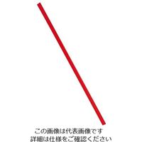 アートナップ（ARTNAP） ハート型ストロー（200本入）赤 Φ6×210mm 1本（200本） 63-7230-87（直送品）