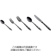 トーダイ ステン シーク 黒酸化発色 ローズ コーヒースプーン 63-7238-11 1個（直送品）