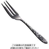 トーダイ ステン シーク 黒酸化発色 ローズ ヒメフォーク 63-7238-12 1個（直送品）