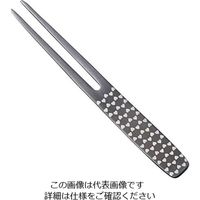 トーダイ 18ー8 黒酸化発色 ピックフォーク かんざし 花籠目 63-7238-27 1個（直送品）