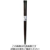丸十（マルジュウ） 天削木箸 溜 64-2537
