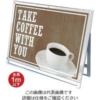 常磐精工（tokisei） ポスター用スタンド看板マグネジ A0横ロウ片面