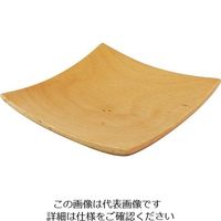 丸十 ブナ スクエアプレート 大 V-109 1個 64-2535-83（直送品）