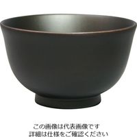 丸十 なごみモダンボウル ダークブラウン TL10-12C 1個 64-2536-19（直送品）