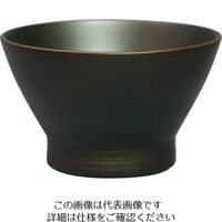 丸十 なごみスープボウル ダークブラウン TL4-6C 1個 64-2536-24（直送品）