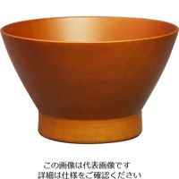 丸十 なごみスープボウル ライトブラウン TL4-6B 1個 64-2536-23（直送品）