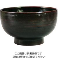丸十 刷毛目汁椀 曙 CH001AK 1個 64-2536-35（直送品）