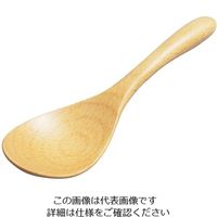 丸十 ブナ 取り分けスプーン 大 V-026 1個 64-2538-89（直送品）
