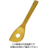 丸十 炭化竹 穴明ターナー FM067-1 1個 64-2538-97（直送品）