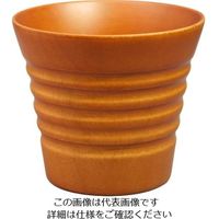 丸十 ラインカップ ライトブラウン TL09080B 1個 64-2540-37（直送品）