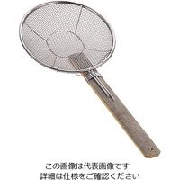 アズワン 18-8特製竹柄そば揚 A型 7寸 1個 64-3247-37（直送品）