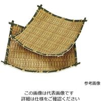 萬洋 竹風メラミンプレート 四海波 小 64-4204-58 1個（直送品）